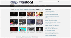 Desktop Screenshot of clip-musical.fr